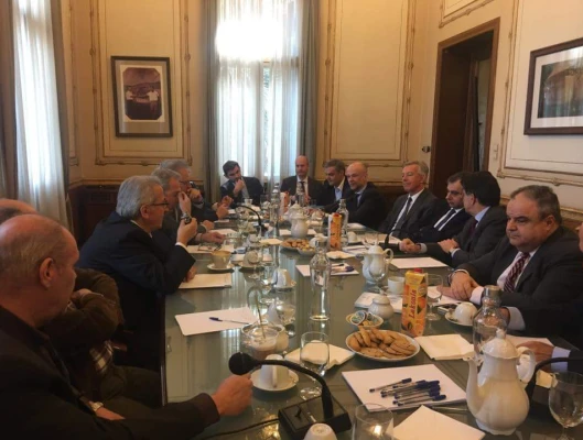 ΔΗΛΩΣΗ ΠΡΟΕΔΡΟΥ ΓΣΕΕ Γ.ΠΑΝΑΓΟΠΟΥΛΟΥ ΜΕΤΑ ΤΗ ΣΥΝΑΝΤΗΣΗ ΤΗΣ ΣΥΝΟΜΟΣΠΟΝΔΙΑΣ ΜΕ ΤΙΣ ΕΡΓΟΔΟΤΙΚΕΣ ΟΡΓΑΝΩΣΕΙΣ