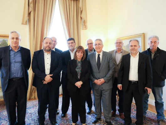 Δήλωση Προέδρου ΓΣΕΕ μετά τη συνάντηση του Προεδρείου της Συνομοσπονδίας με την Πρόεδρο της Δημοκρατίας