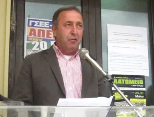 Θλίψη για το θάνατο του προέδρου του Εργατικού Κέντρου Ξάνθης