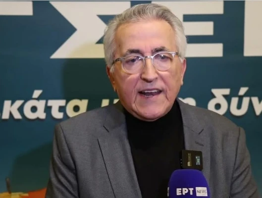 Δήλωση on camera Προέδρου ΓΣΕΕ  Γ. Παναγόπουλου για την παλλαϊκή κινητοποίηση για τα Τέμπη