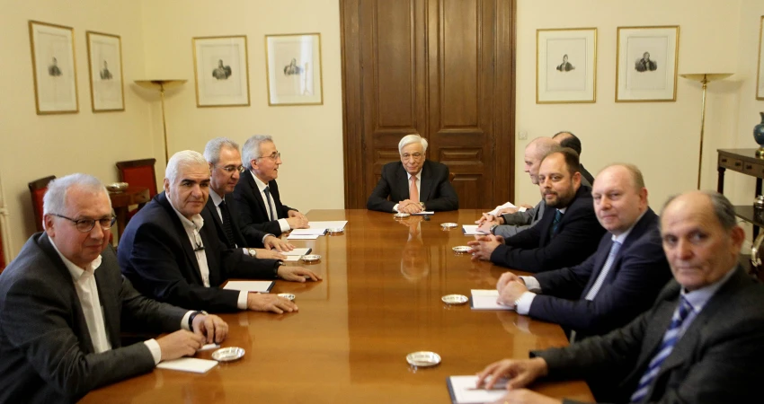 Δήλωσης Προέδρου ΓΣΕΕ μετά την συνάντηση του Προεδρείου της Συνομοσπονδίας με τον Πρόεδρο της Δημοκρατίας