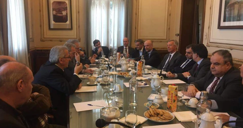 ΔΗΛΩΣΗ ΠΡΟΕΔΡΟΥ ΓΣΕΕ Γ.ΠΑΝΑΓΟΠΟΥΛΟΥ ΜΕΤΑ ΤΗ ΣΥΝΑΝΤΗΣΗ ΤΗΣ ΣΥΝΟΜΟΣΠΟΝΔΙΑΣ ΜΕ ΤΙΣ ΕΡΓΟΔΟΤΙΚΕΣ ΟΡΓΑΝΩΣΕΙΣ