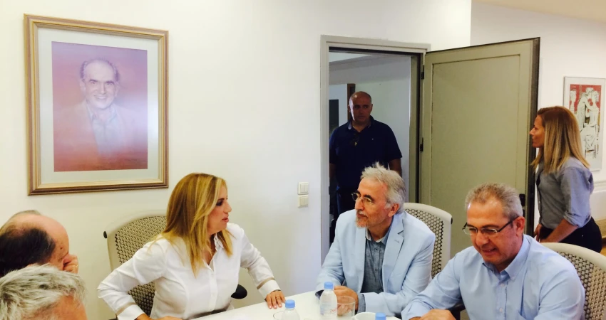 ΔΗΛΩΣΗ ΤΟΥ ΠΡΟΕΔΡΟΥ ΤΗΣ ΓΣΕΕ ΜΕΤΑ ΤΗ ΣΥΝΑΝΤΗΣΗ ΤΗΣ ΣΥΝΟΜΟΣΠΟΝΔΙΑΣ ΜΕ ΤΗΝ ΠΡΟΕΔΡΟ ΤΟΥ ΠΑΣΟΚ