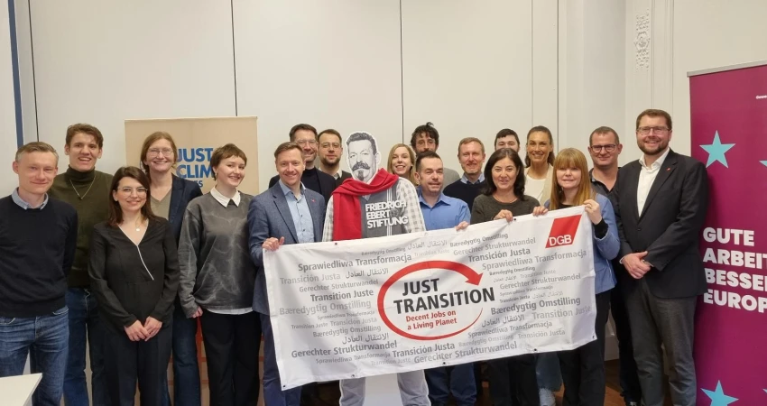 Συμμετοχή της ΓΣΕΕ σε εργαστήριο για την Πράσινη και Δίκαιη Μετάβαση Friedrich-Ebert-Stiftung και DGB