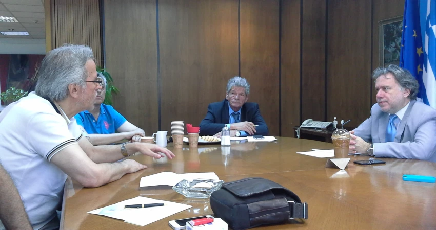 ΔΗΛΩΣΗ ΤΟΥ ΠΡΟΕΔΡΟΥ ΤΗΣ ΓΣΕΕ  ΜΕΤΑ ΤΗ ΣΥΝΑΝΤΗΣΗ ΜΕ ΤΗ ΝΕΑ ΗΓΕΣΙΑ ΤΟΥ ΥΠΟΥΡΓΕΙΟΥ ΕΡΓΑΣΙΑΣ